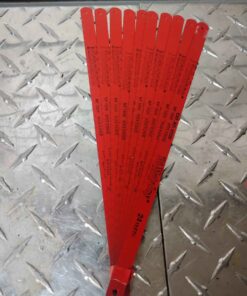 Qty 10 Nicholson hack saw blades