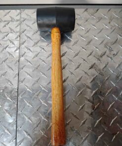 Black head rubber mallet