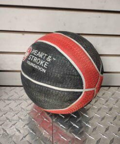 Red/black/ white basketball