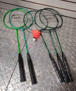 green Raquets with birdie