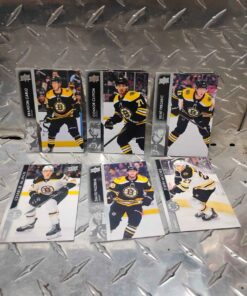 6 Boston Bruins hockey cards