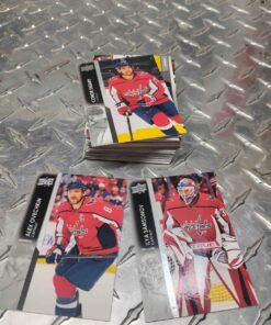Stack of 50 plus uncirculated hockey cards