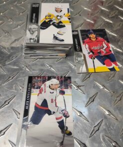 Stack of 50 plus uncirculated hockey cards