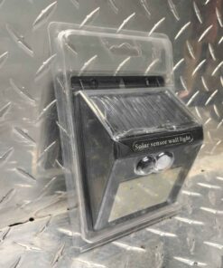 Solar power wall mount motion detection light