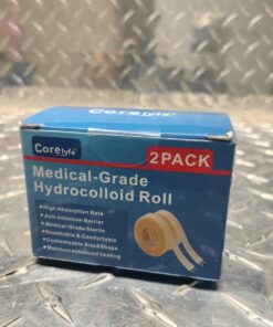 Medical grade hydrocolloid tape