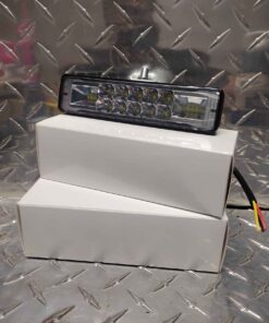 1000 lumen combination spot/ flood 6" oblong flood light with adjustable mounting bracket