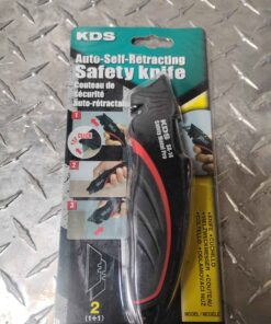 Auto self retractable safety knife