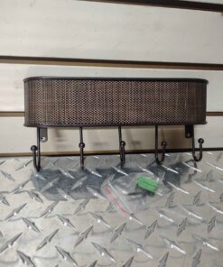 5 hook key rack