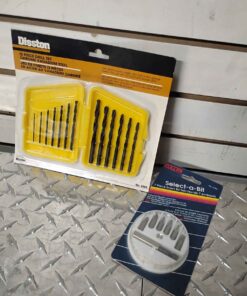 Drill bit and screwdriver bit joblot