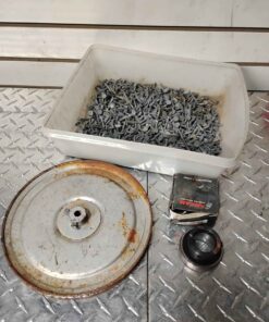 Roofing nails pulleys bearings