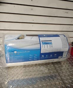 5 zone memory foam mattress topper