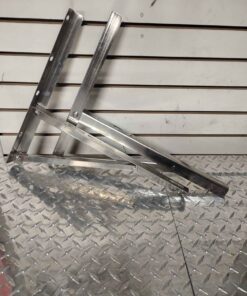 Stainless shelf brackets