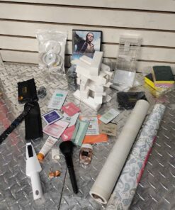 Personal care samples wall paper and more Job Lot