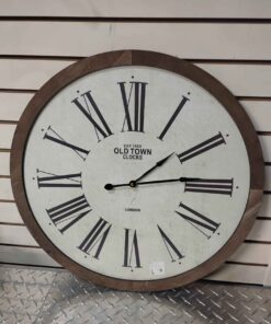 Large 23.5" old town wall clock