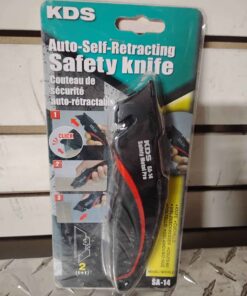Auto self retractable safety knife
