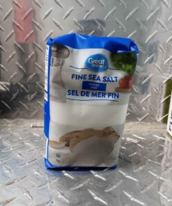 2.2 pounds/ 1 kg fine sea salt