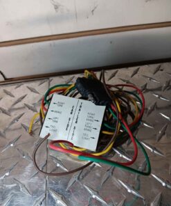 Trailer wiring module and harness