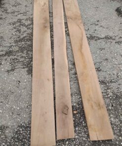 3 pieces air dried Black walnut 6 feet long or longer approximately 1" thick width may vary slightly
