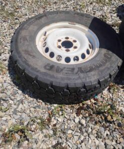 Good year LT245/ 75R 16 TIRE AND RIM.... excellent tread
