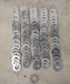 Qty 100 pieces 5/8" flat washers