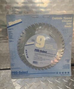 9" carbide tip blade