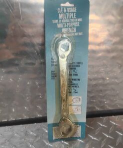 Multi purpose wrench....fits multiple sizes