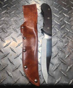 6" hunting knife with sheath