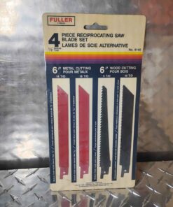 Fuller 4 piece recip saw blade set