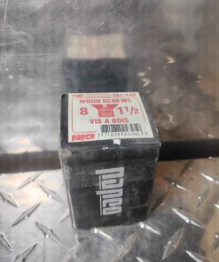 8x1-1/2 wood screws