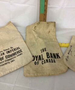 Canvas Bank Bags