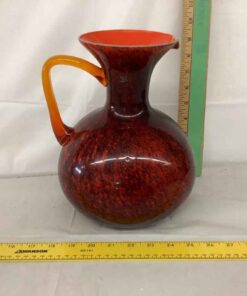MCM Art Glass Pitcher