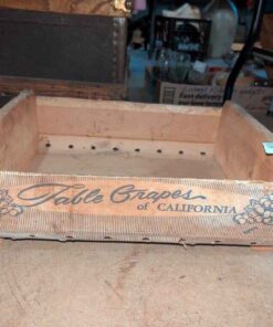 Table Grape Wood crate