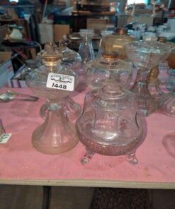 Oil lamp fonts (4)
