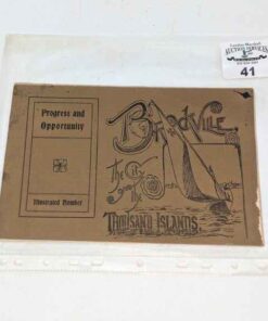 1914 Brockville the City of the Thousand Islands promotion brochure
