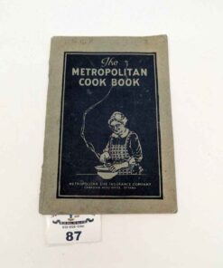 Metropolitan Life insurance 1926 Cook book