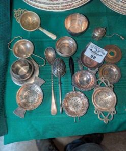 Tea strainers, etc