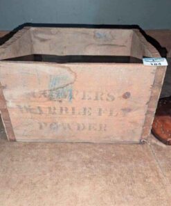 Coopers Warble Fly Powder wooden Crate