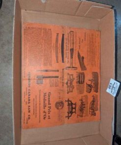 Simons Canada Saw Co Advertising