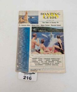 1958 Edition Boating guide