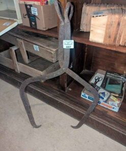 Antique ice tongs