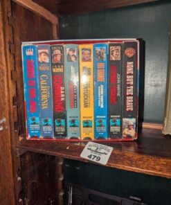 John Wayne VHS tapes