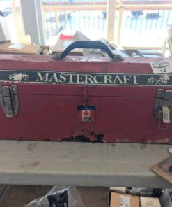 Mastercraft tool box & Contents