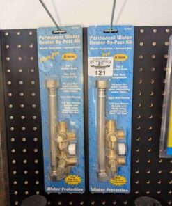 Permanent Water heater by pass kits