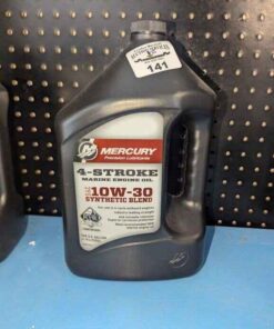 Mercury 4 stroke 10W-30 synthetic blend marine engine oil