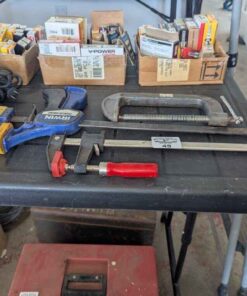Bar Clamp, quick release clamp & C Clamp