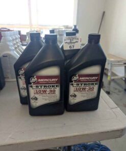 Mercury 4Stroke 10W-30 Synthetic blend Marine Engine oil