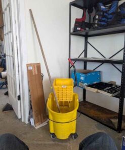 Commercial mop and bucket
