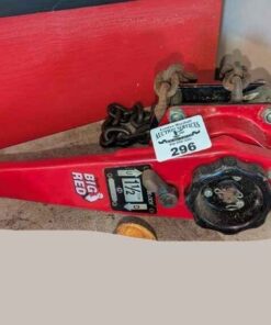 Big Red 1 1/2 ton ratchet lever hoist