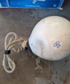 Vinyl boat buoy