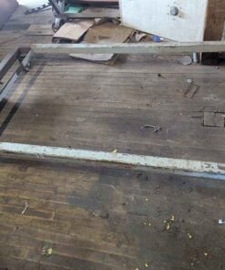 Heavy Duty steel flatbed frame on wheels